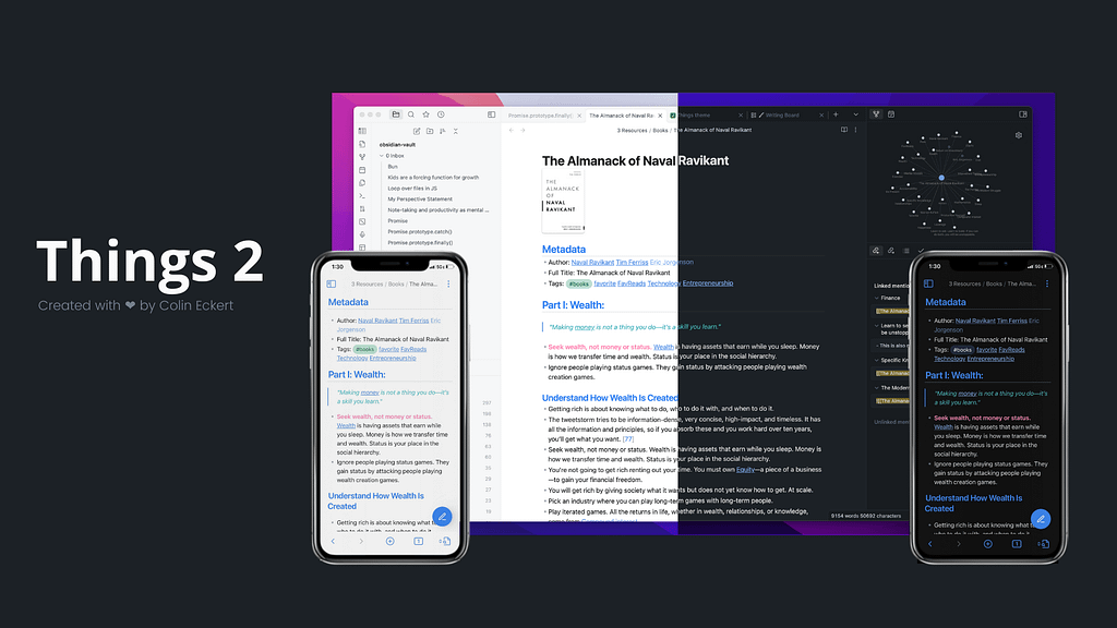 best obsidian theme - Things