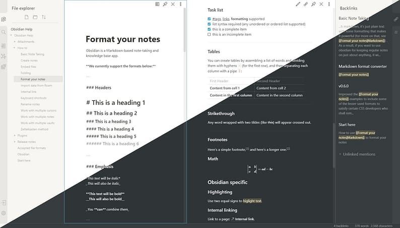 best obsidian theme - Notation